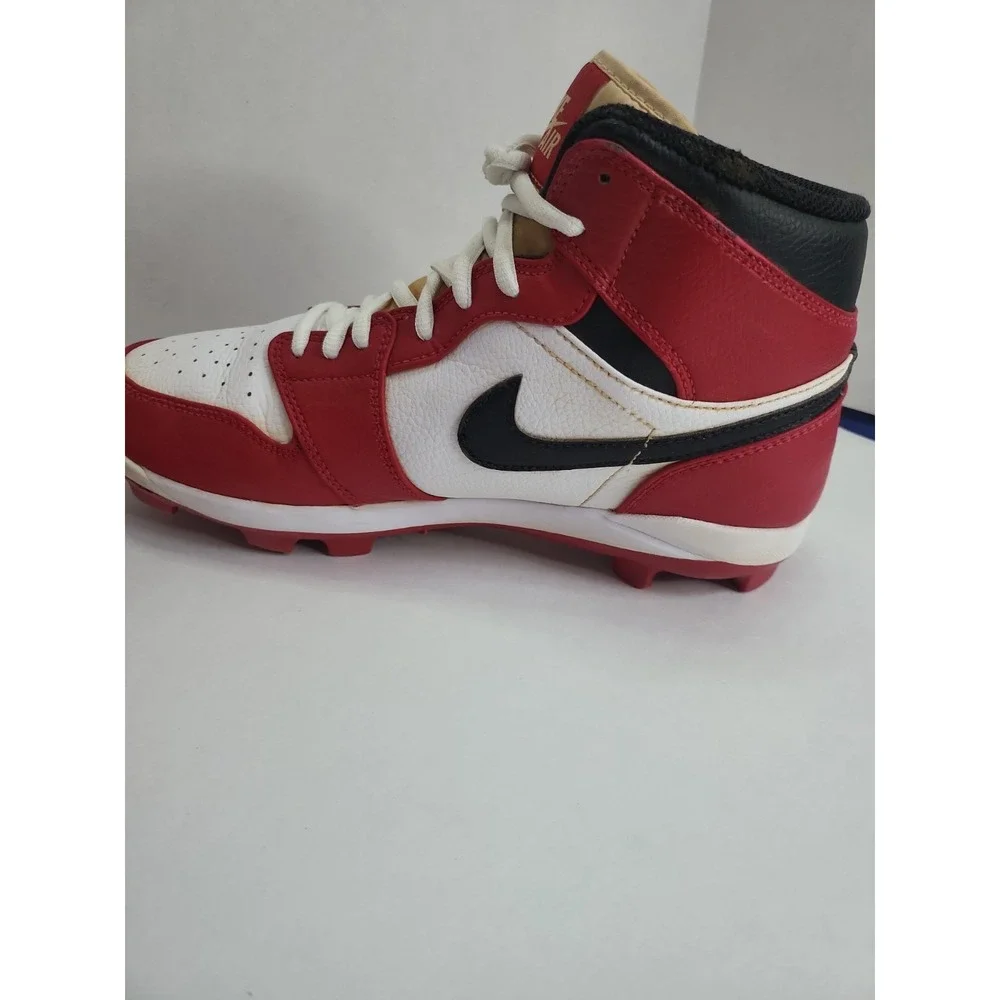 Air Jordan 1 Retro MCS Baseball Cleat Chicago AV5354-611 Men's 9.5